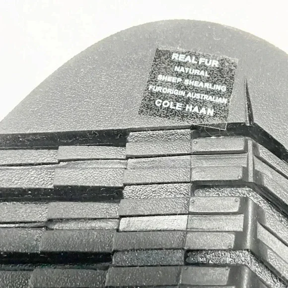 NWT Cole Haan Zerogrand Explore Shearling Waterproof Upstate Hiker Boot size 9.5 - Picture 12 of 13